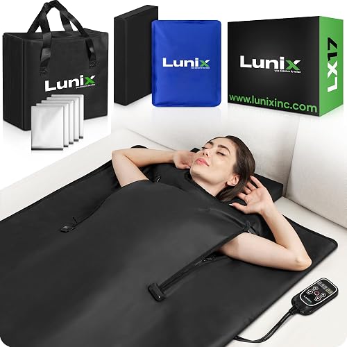 Lunix LX17 Infrared Sauna Blanket, Portable Sauna Bag for Relaxation, — Key features at a glance