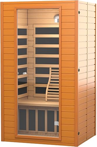 Real Relax Infrared Sauna for Home, Home Infrared Saunas up to 1-2 Per — Our recommended configuration for best results
