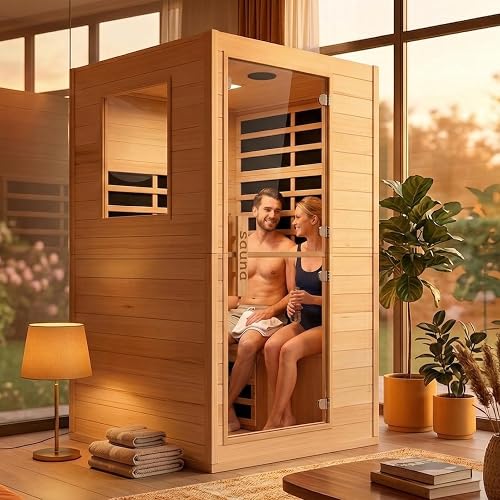 Luxury 2 Person Far Infrared Sauna, Indoor Canadian Hemlock Wood Dry S — Side-by-side comparison of top picks in this category