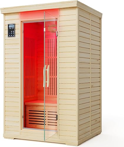 Dravonlab 2 Person Far Infrared Sauna: Indoor Sauna with Red Light The — Real-world performance testing in action