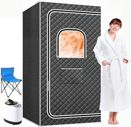 Portable Sauna Box for Home, Personal Sauna Tent for Relaxation, Indoo — Our hands-on testing setup for best 2 person infrared sau