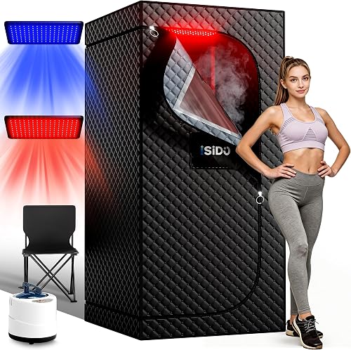 ISIDO Infrared Steam Sauna with 660nm Red & Blue Light Therapy & 850nm — Side-by-side comparison of top picks in this category